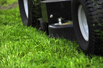 Tracteur tondeuse pelouse