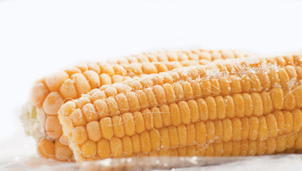 Closeup frozen corn © Adriana Nikolova