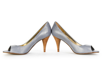 Female shoes in fashion concept