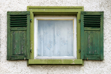 Obraz na płótnie Canvas Fenster von außen