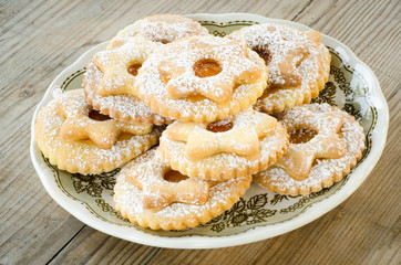 Ciambelline della cucina sarda, typical sardinian donuts