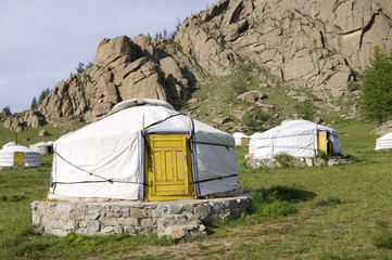 Mongolian gers