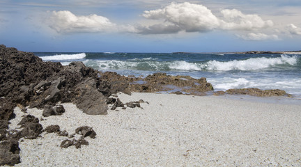 Beach on the east coast of Sardinia