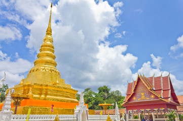 Naklejka premium pagoda in Thailand