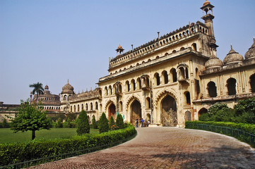 Fototapeta na wymiar Lucknow, Imambara kontynent - Indie