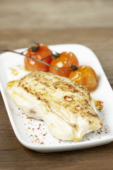 Filet de poulet aux tomates