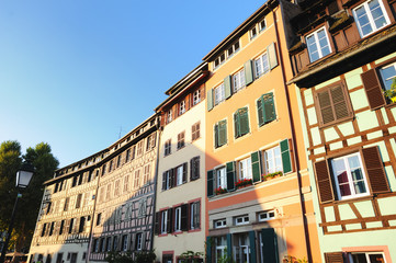 Street in tourist area 