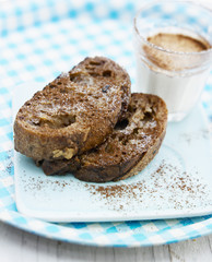 Pain perdu chocolaté