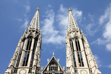 Fototapeta na wymiar Vienna - Votive church