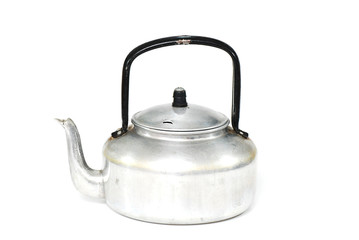 kettle on white background