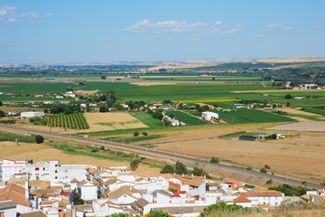 Fototapeta na wymiar landscape of Andalusia, Spain