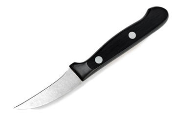 Small table knife with the bent edge, for  vegetables