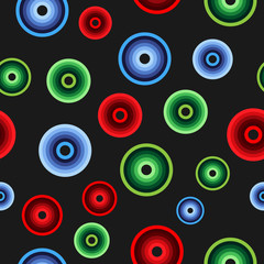 Abstract composition with circles