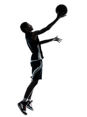 basketball player silhouette