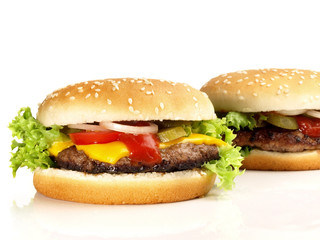 Hamburger & Cheeseburger