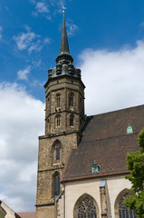 Fototapeta na wymiar Cathedral of St. Peter. Bautzen. Saxony. Germany