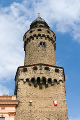 Fototapeta na wymiar Tower Reichenbacher. Goerlitz. Saxony. Germany