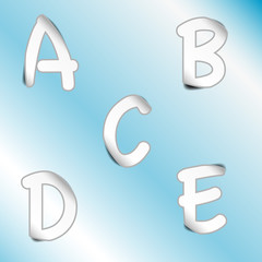 Alphabet _A,B,C,D,E