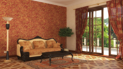 classic Interior - Livingroom