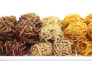 Taro Fritter sweet for between-meal edible at market