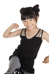 ダンスを踊る女の子