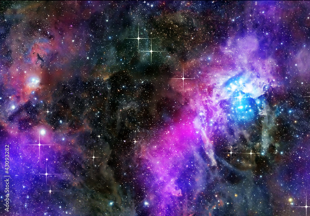 Poster deep or outer space