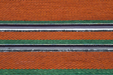 Thai temple roof