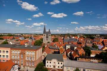 Fototapeta premium Blick über Quedlinburg