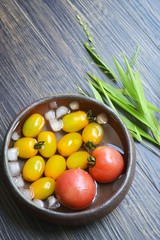 冷やしたトマト