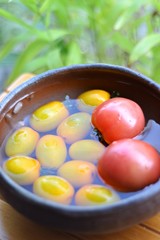 冷やしたトマト