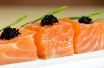 Salmon Slices