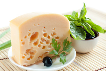 Large piece of cheese