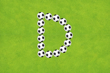 Soccer alphabet A
