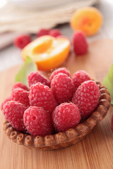 raspberry dessert