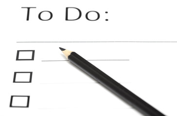 To do list