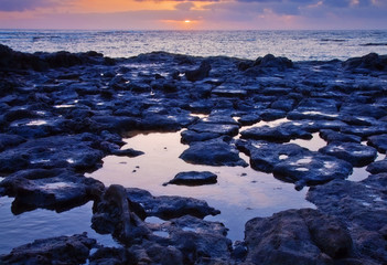 Low tide on the edge of El Cotillo, Fuerteventura