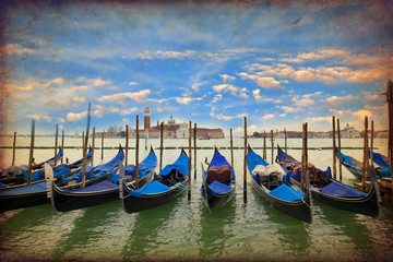 Fototapeta na wymiar Pejzaż z Wenecji