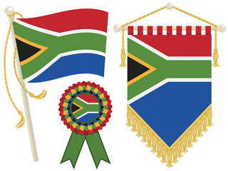 south africa flags