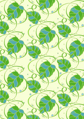 蔦の美しい庭園