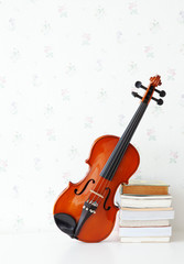 Fototapeta na wymiar violin instrument 