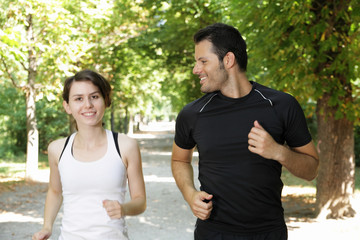 Gemeinsames Lauftraining