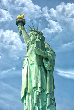 American Statue of Liberty-Liberty Island-Manhattan