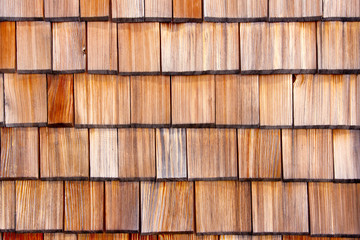 Wooden shingle background