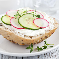 frisches Brötchen