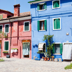 case di pescatori a Burano - Venezia