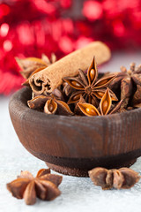 Gewürze zu Weihnachten