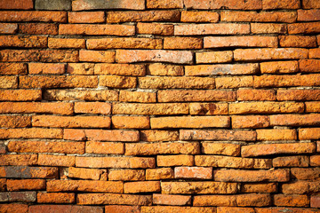 Texture of old brick wall