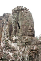 Fototapeta na wymiar Khmer sztuki i Prasat Bayon, Angkor Thom