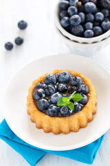 Törtchen mit Heidelbeeren