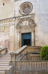 Fototapeta na wymiar Mikołaj Matka Kościół. Corigliano d'Otranto. Apulia. Włochy.